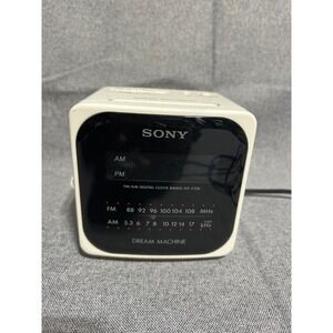 Sony Dream Machine Alarm Clock Radio ICF-C120 Vintage Digital AM FM Y2K Retro